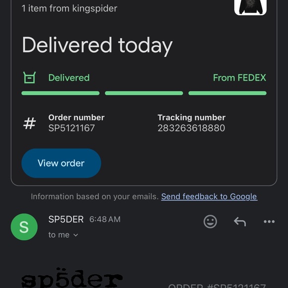 Sp5dr OG WEB STUDDED ZIP HOODIE. Still in packaging from original website. - Picture 3 of 9